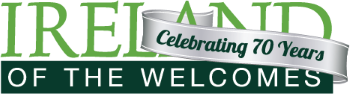 Ireland of the Welcomes 70th Anniversary Logo