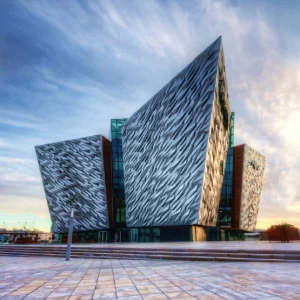 Titanic museum in Belfast
