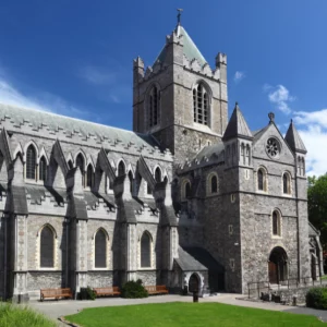 Christ church in Dublin, Ireland